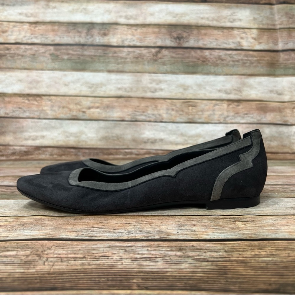 Hermes Black Suede Flats - Picture 4 of 8